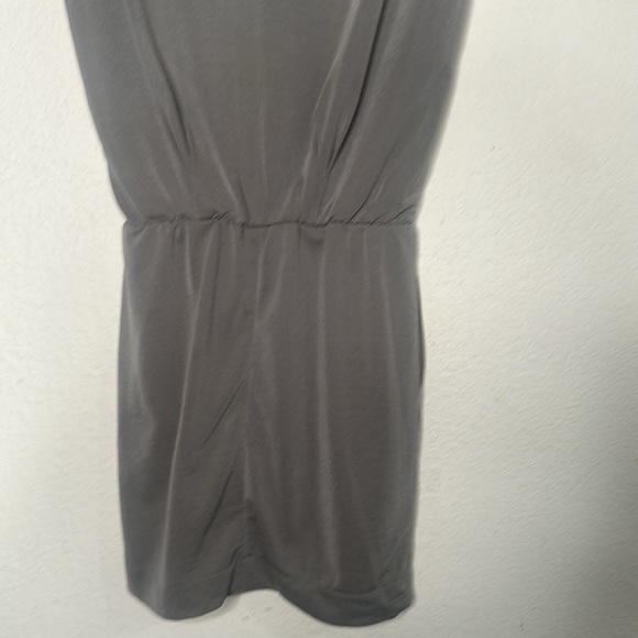 NWOT BLACK by Moussy Boat Neck Cap Sleeve Mini Dress Pockets in Khaki Sz 1 (US ) - Picture 11 of 14